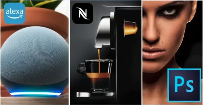 alexa nespresso Photoshop