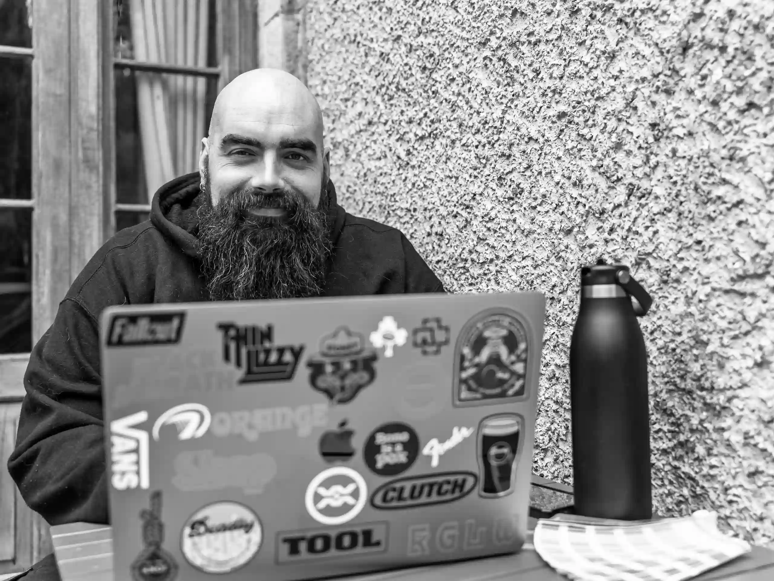 picture of michael, owner of woolly mammoth design