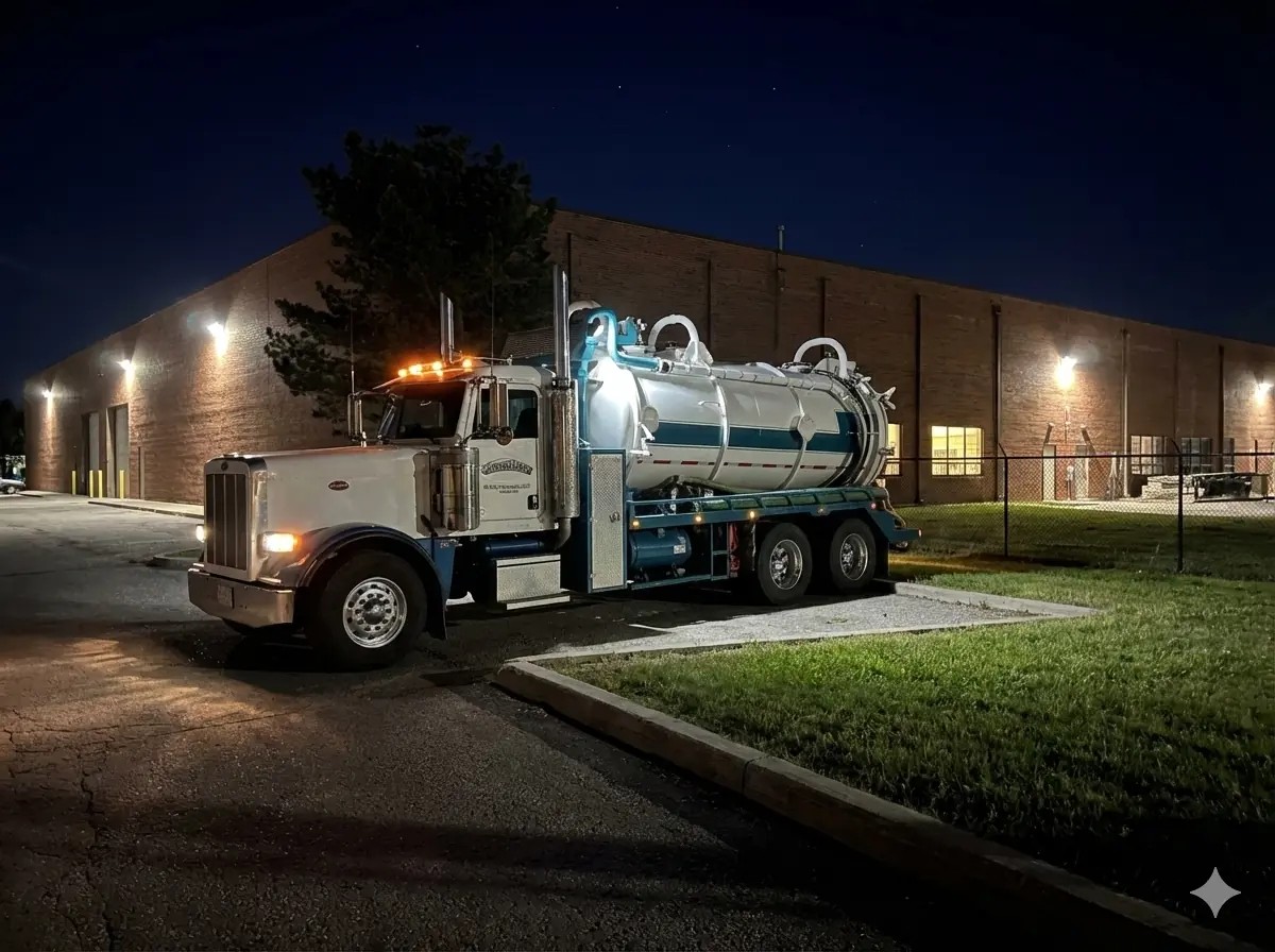 Emergency liquid waste response using 24/7 services and after hours specialists in Edmonton