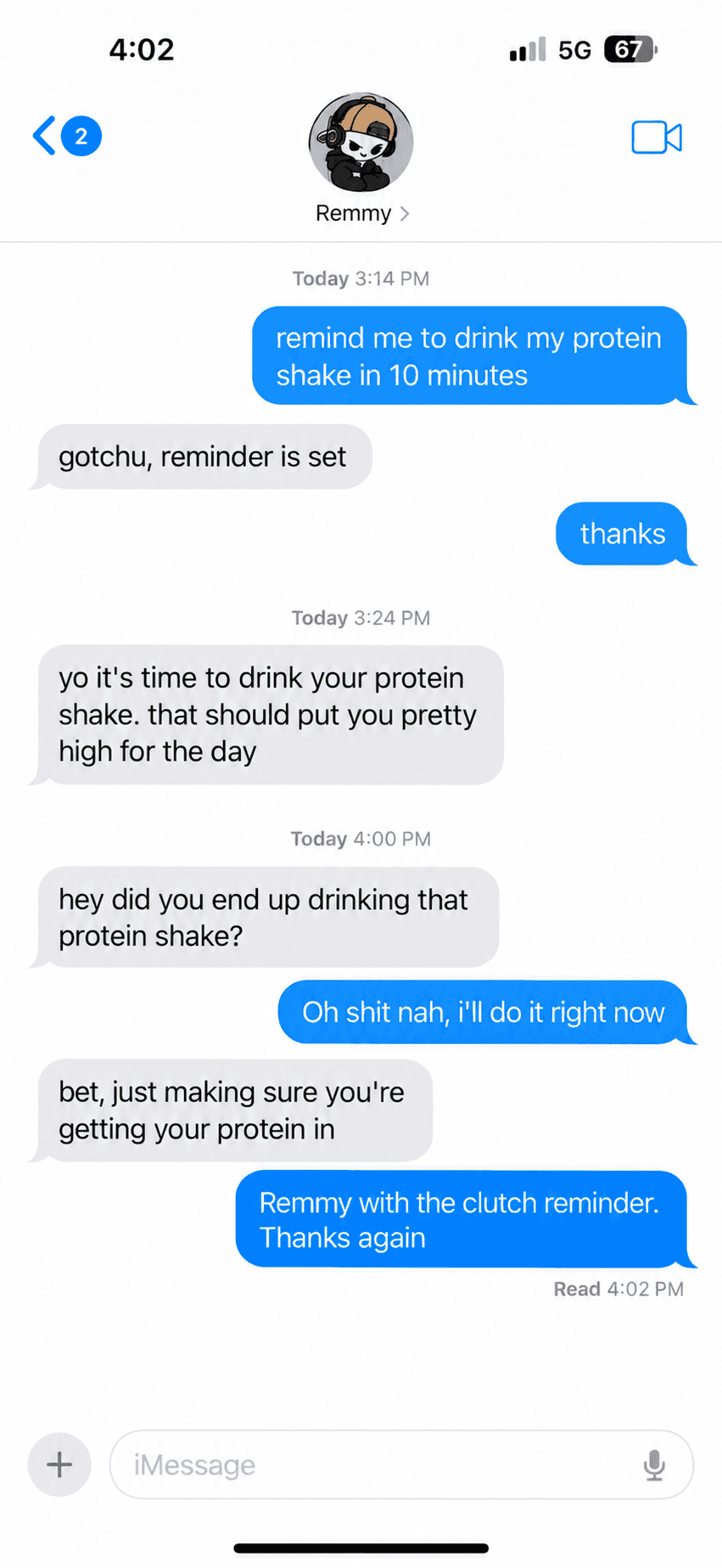 Reminders that stick