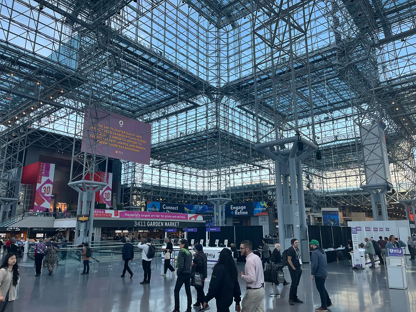 Javits Center lobby