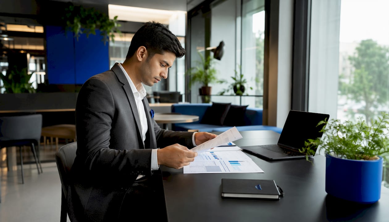 Hands typing at workstation during cloud migration execution
