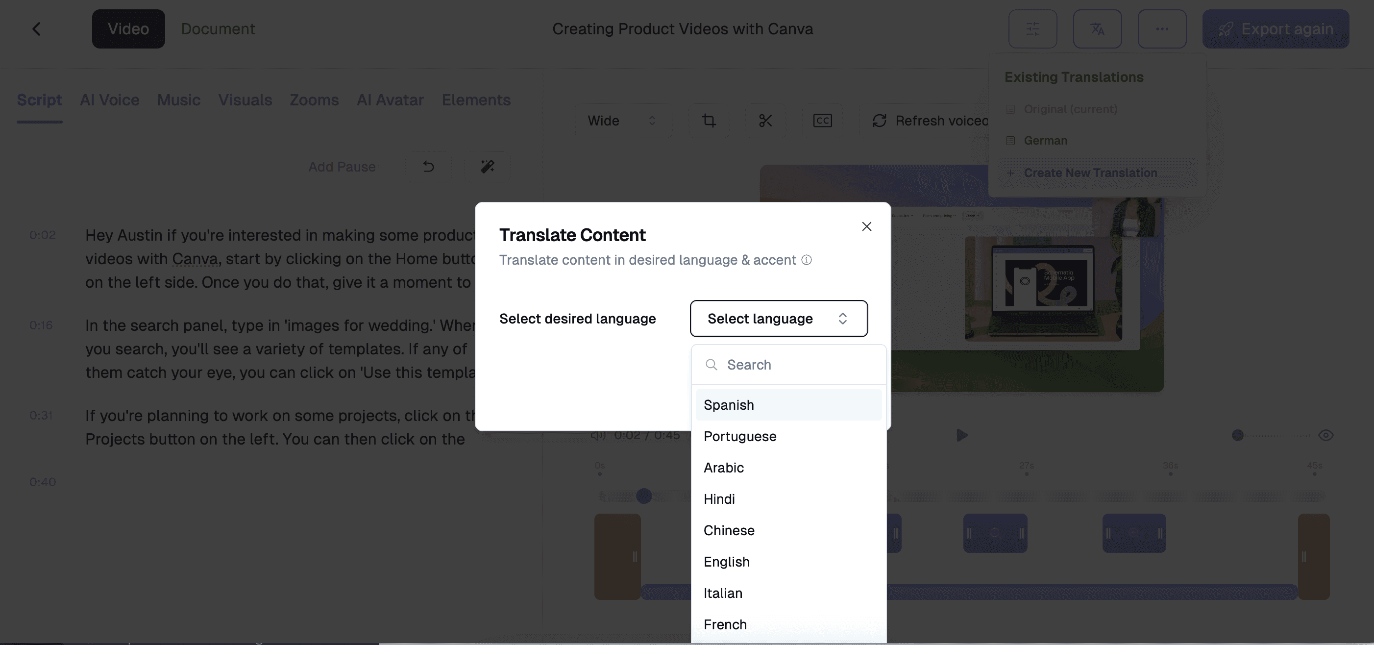 Trupeer dashboard Camtasia alternative