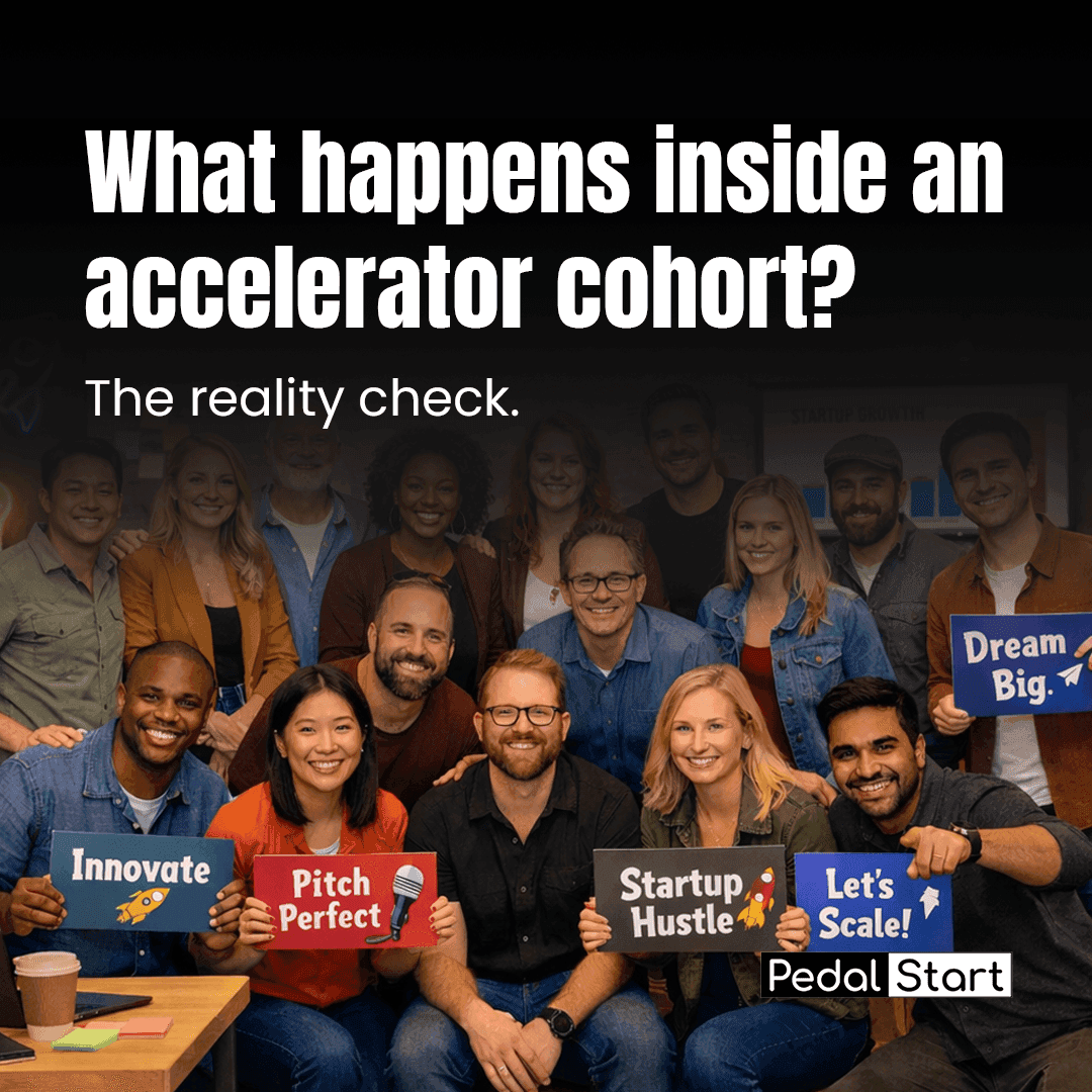 What Happen inside an accelerator cohort? display picture