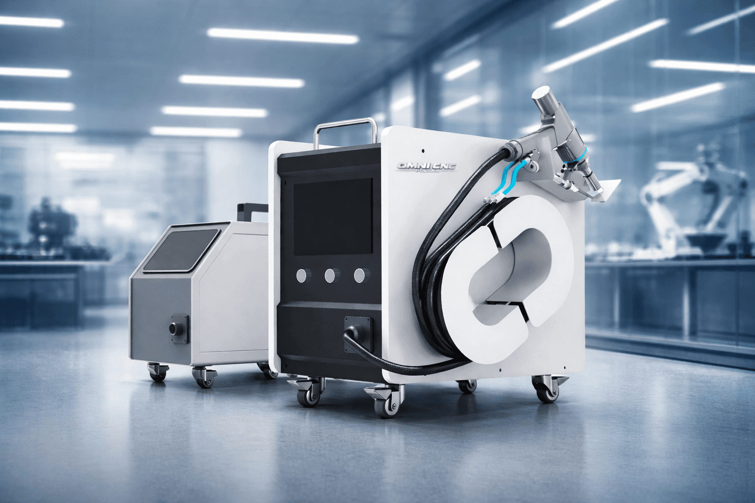 Dynamic picture of a cyclist riding downhill