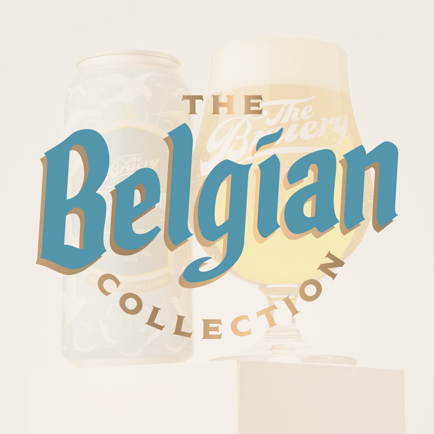 The Bruery Belgian Collection typography graphic