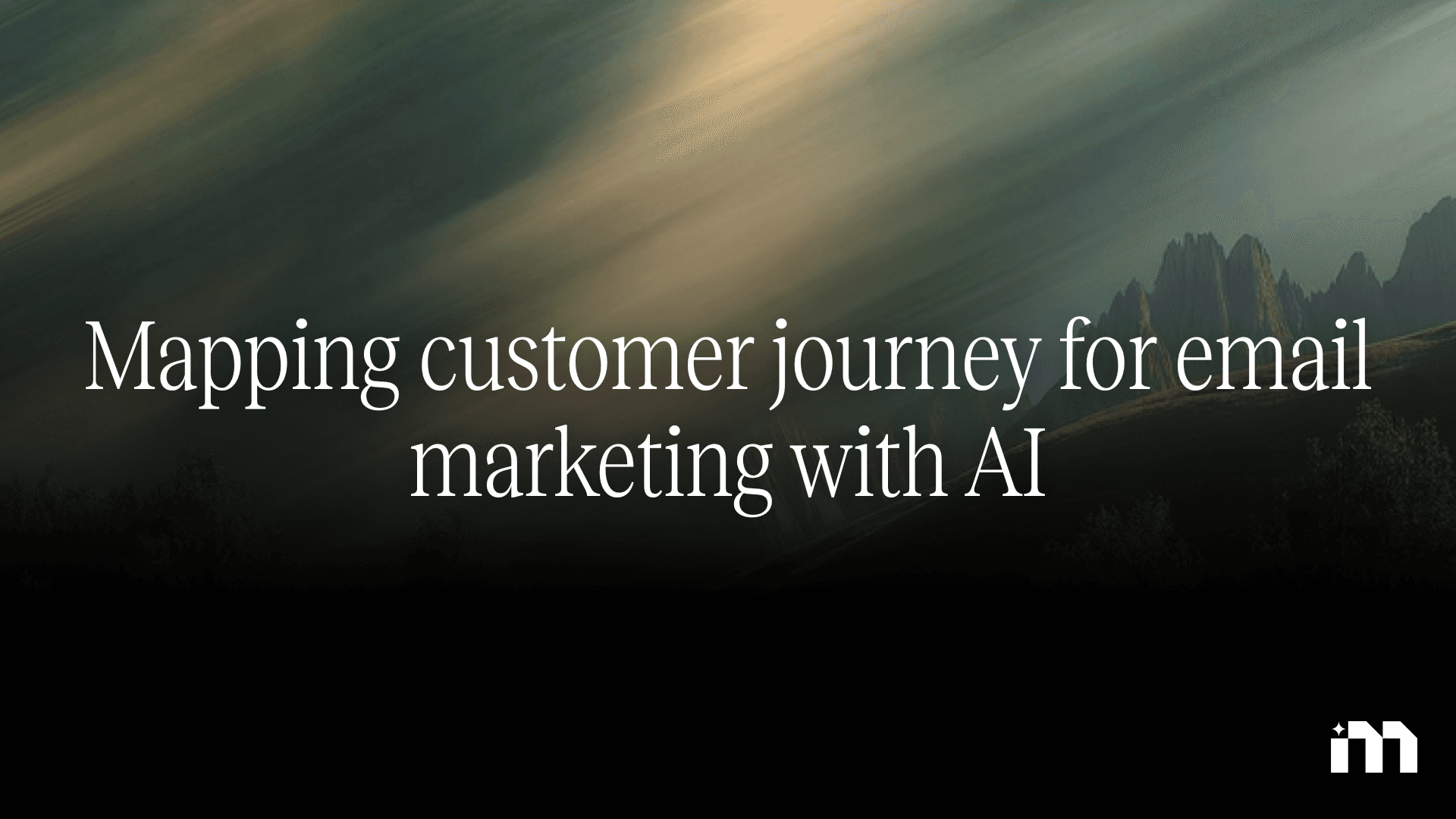 Mapping customer journey for email marketing with AI