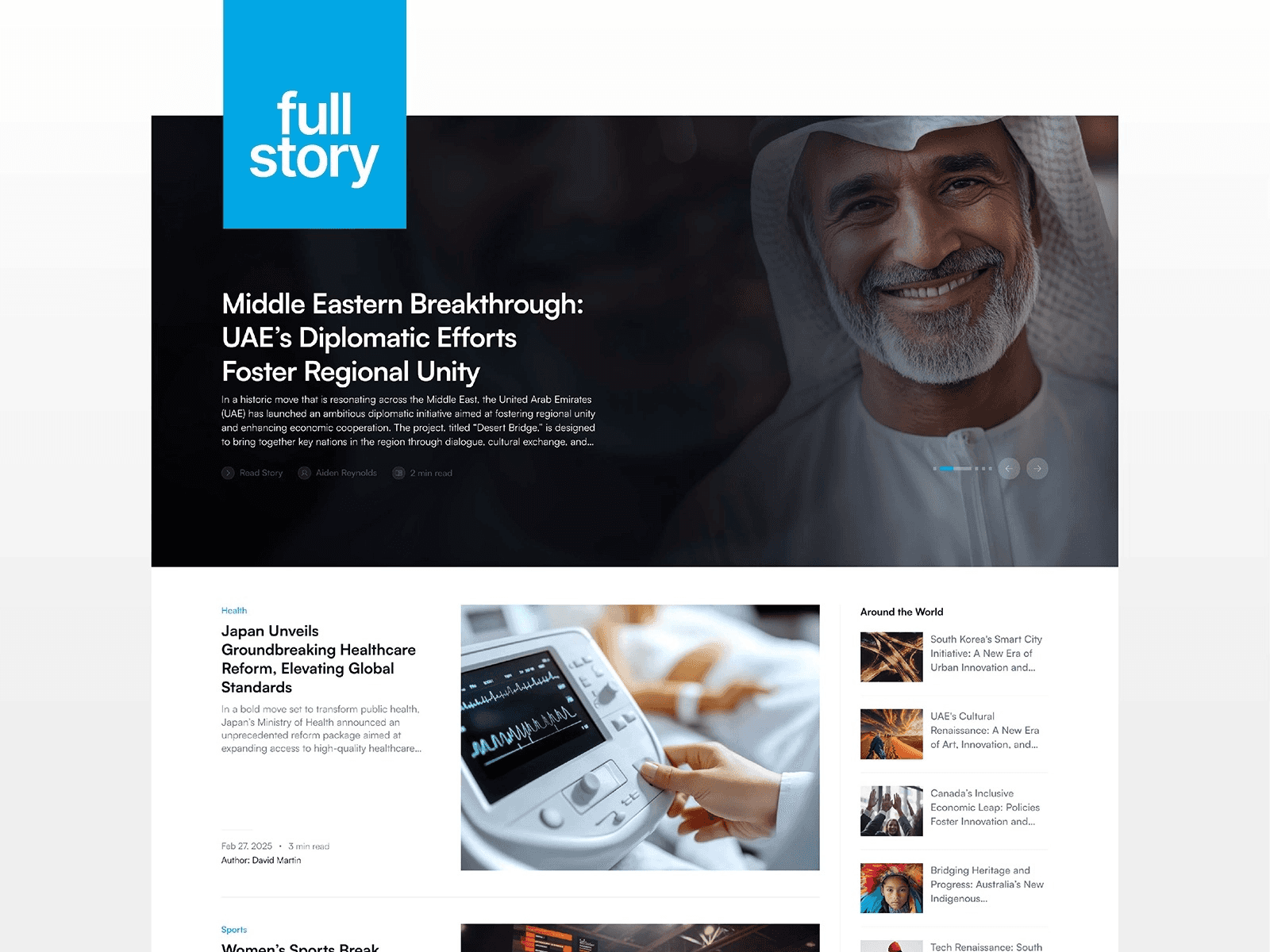 Top 9 Blog Website Templates - FullStory