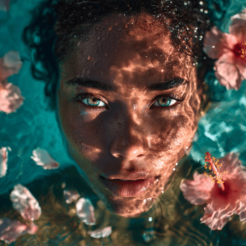 person wearing a rain coat in a foggy weather