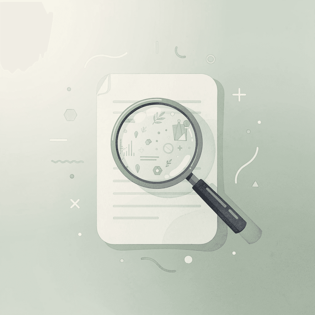 Magnifying glass examining legal documents representing lawsuit investigation