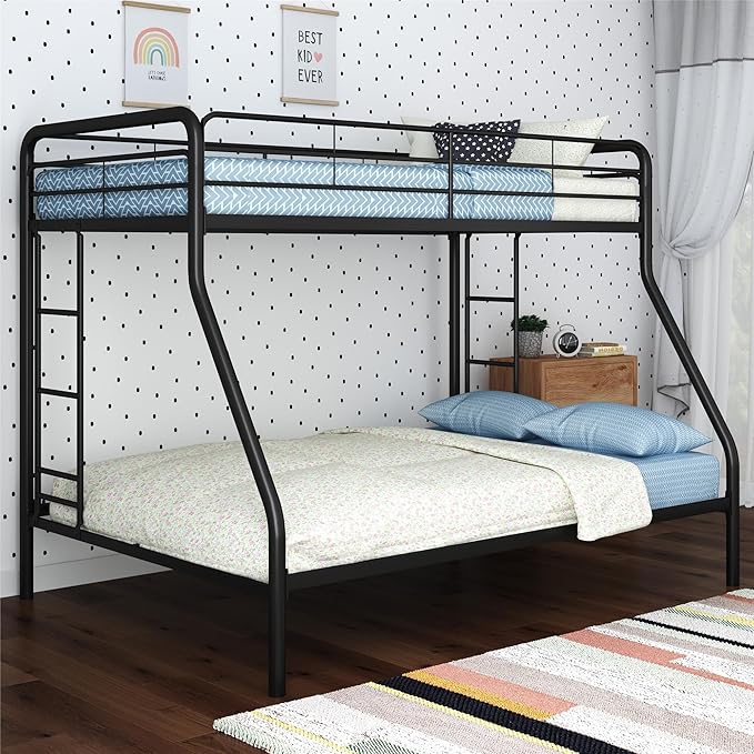 Experience superior quality with the metal twin over full bunk bed, crafted for durability and style.