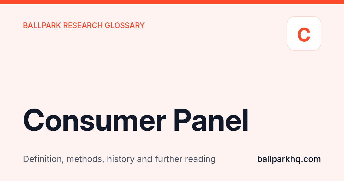 Consumer Panel
