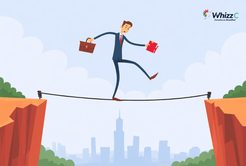 Downward trend arrow icon on a gradient background.