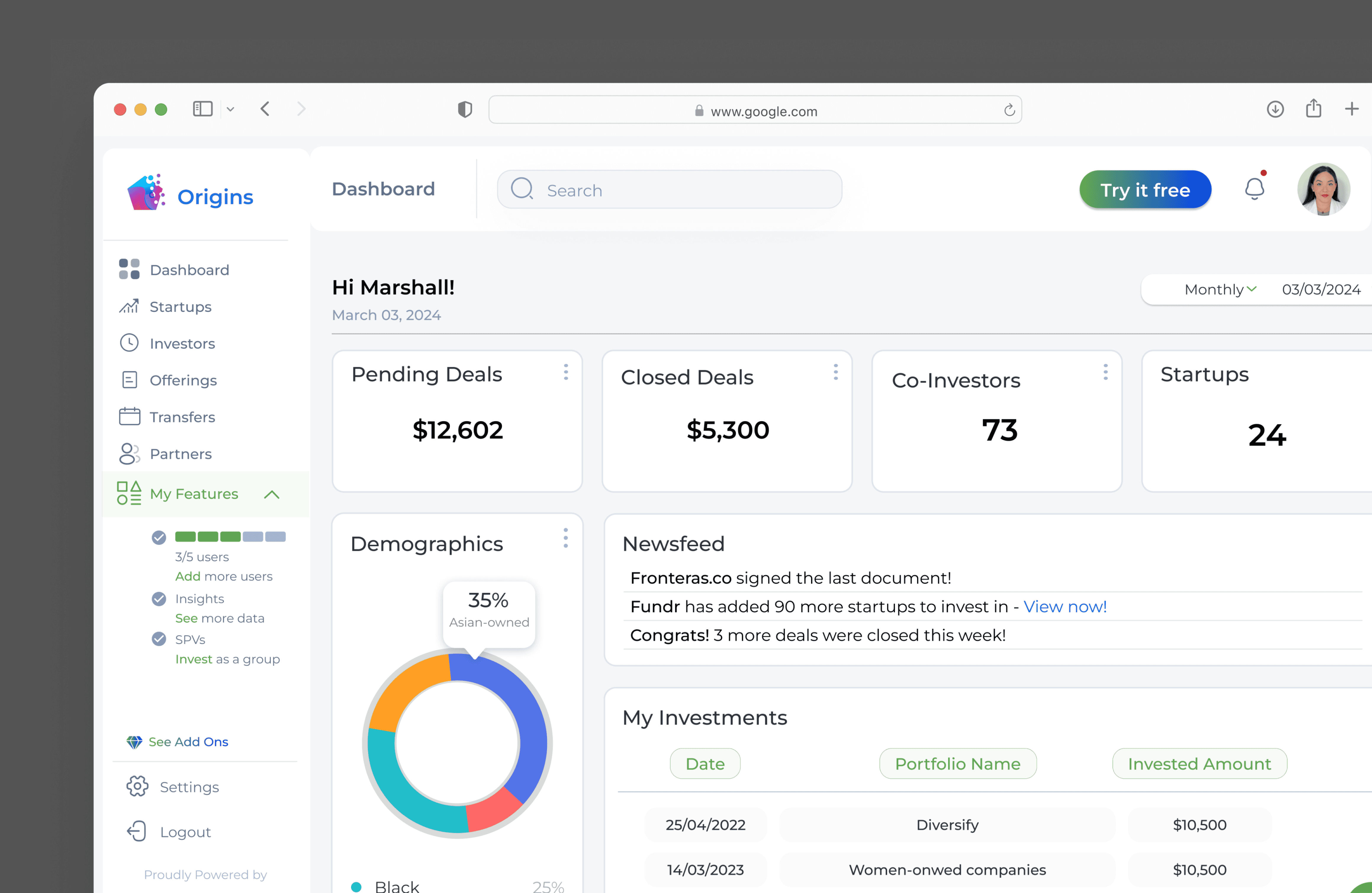 Premium UX Template for Framer