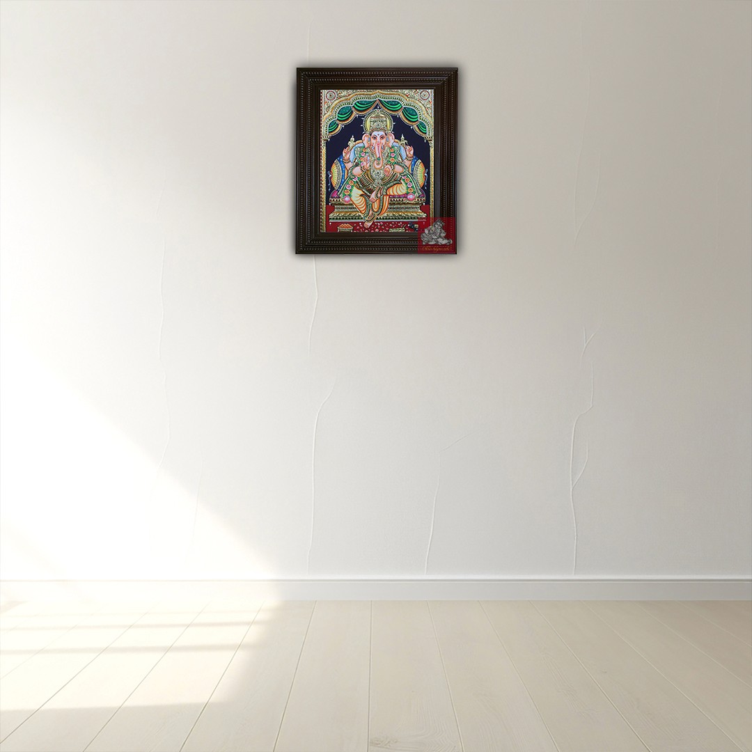 Ganesha Tanjore Painting