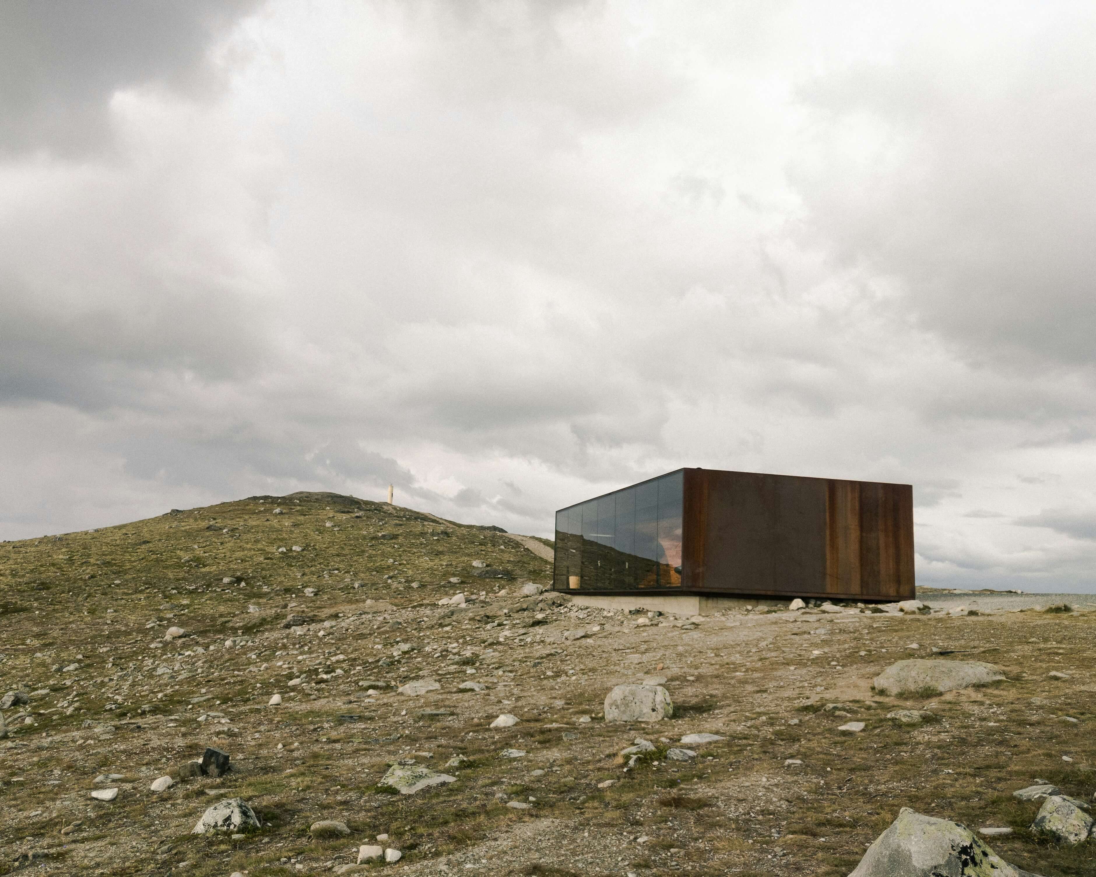 House laying in a rocky environment