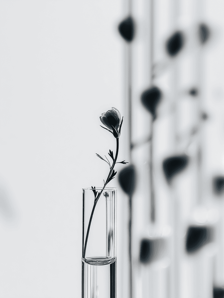 Minimalist flower vase