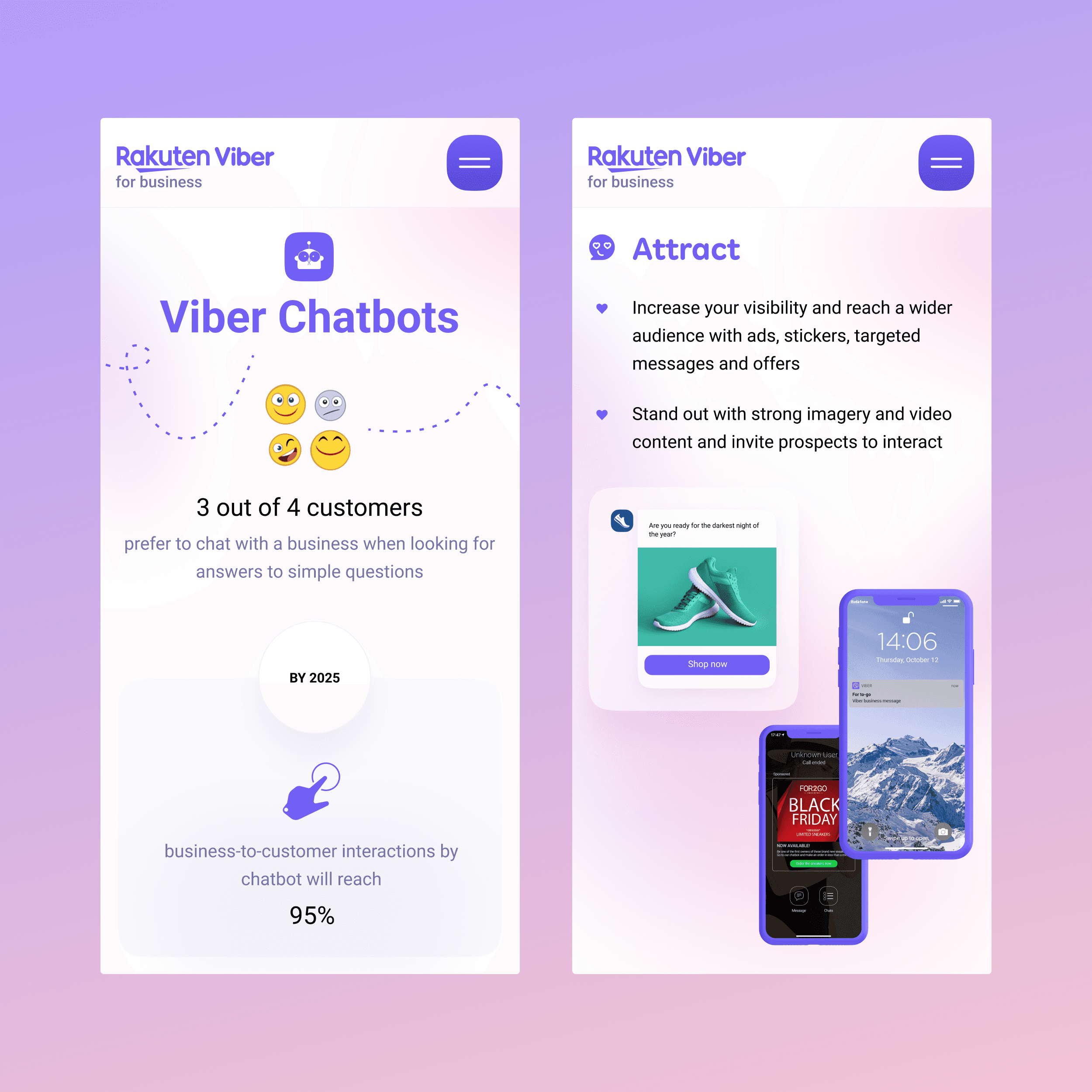 Streetside billboard with flyposters of the Batch.Works brand and illustrations