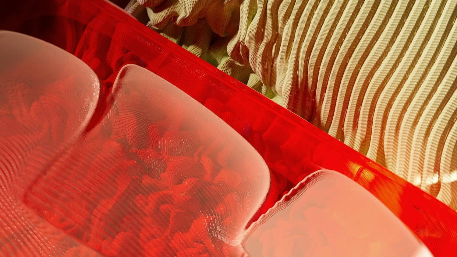 abstract image in red tones