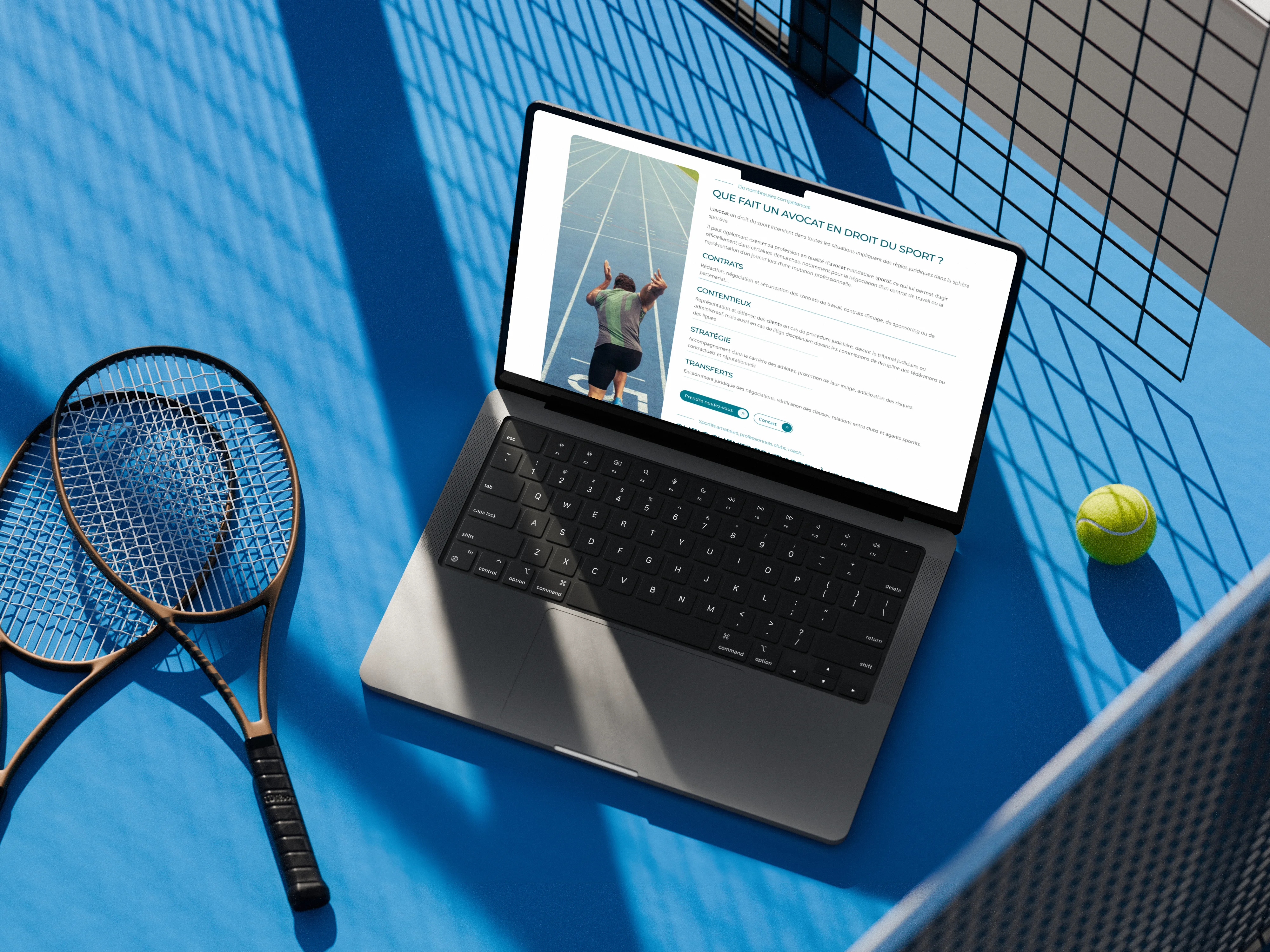 landing page compétence droit du sport, michael bouyrie