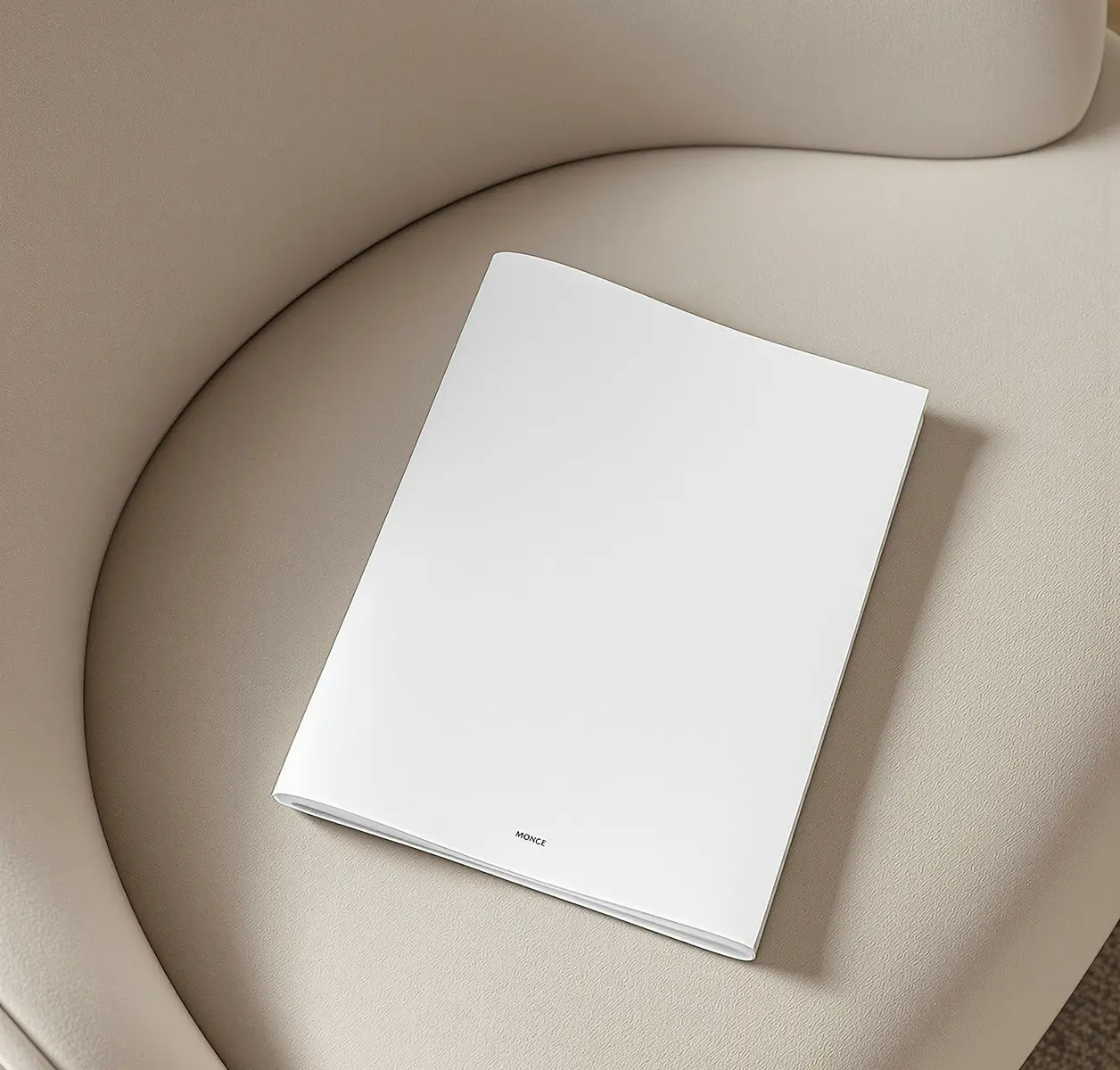 a whiteboard in a sofa
