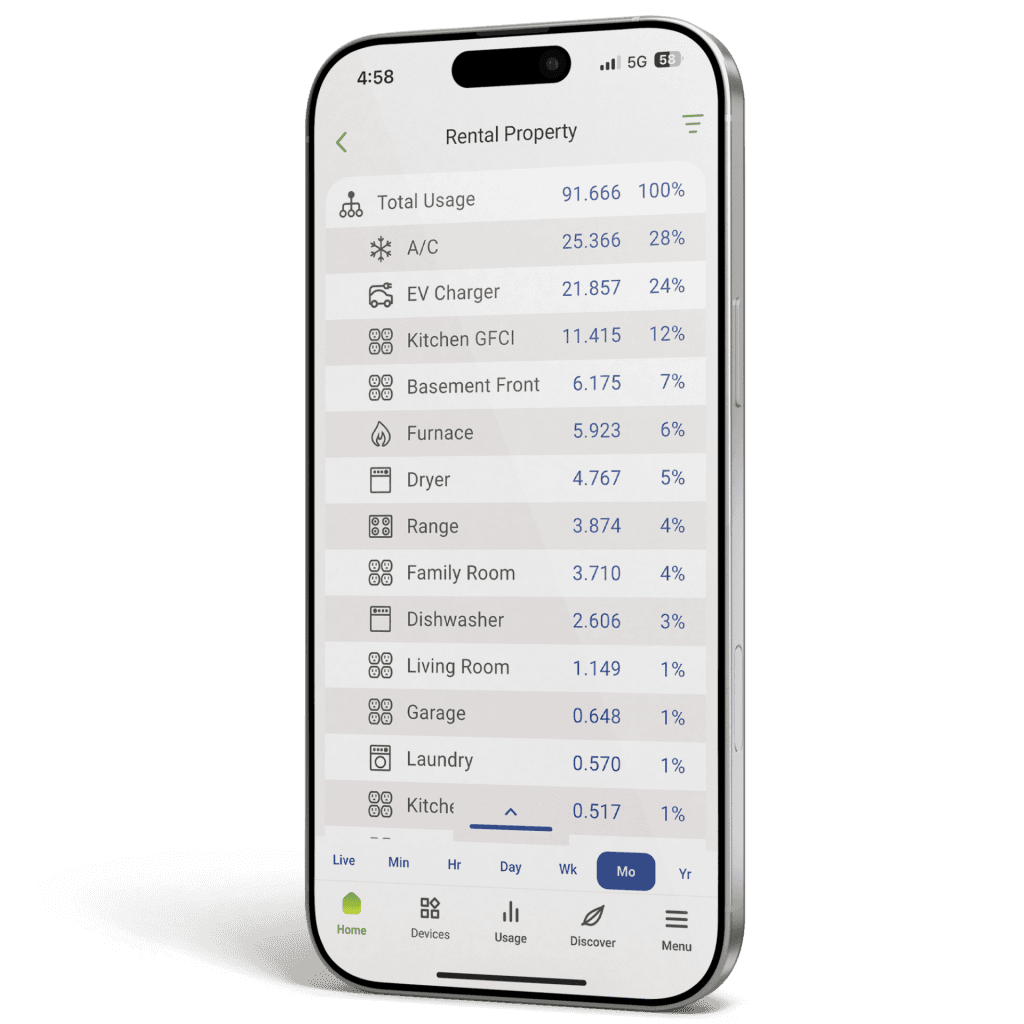Emporia Energy monitoring app
