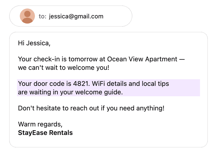 Personalized outreach product image