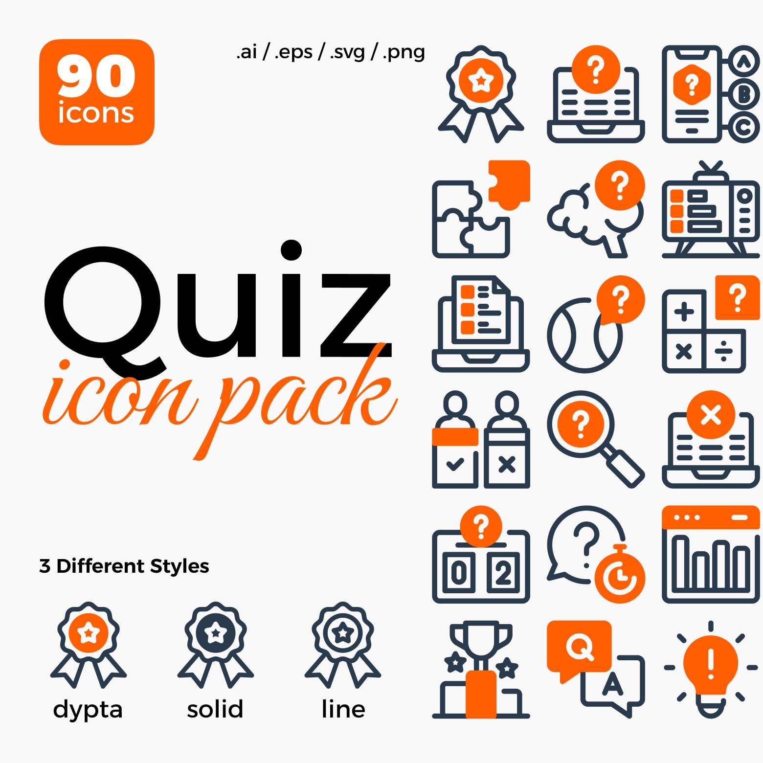 quiz-icon-pack