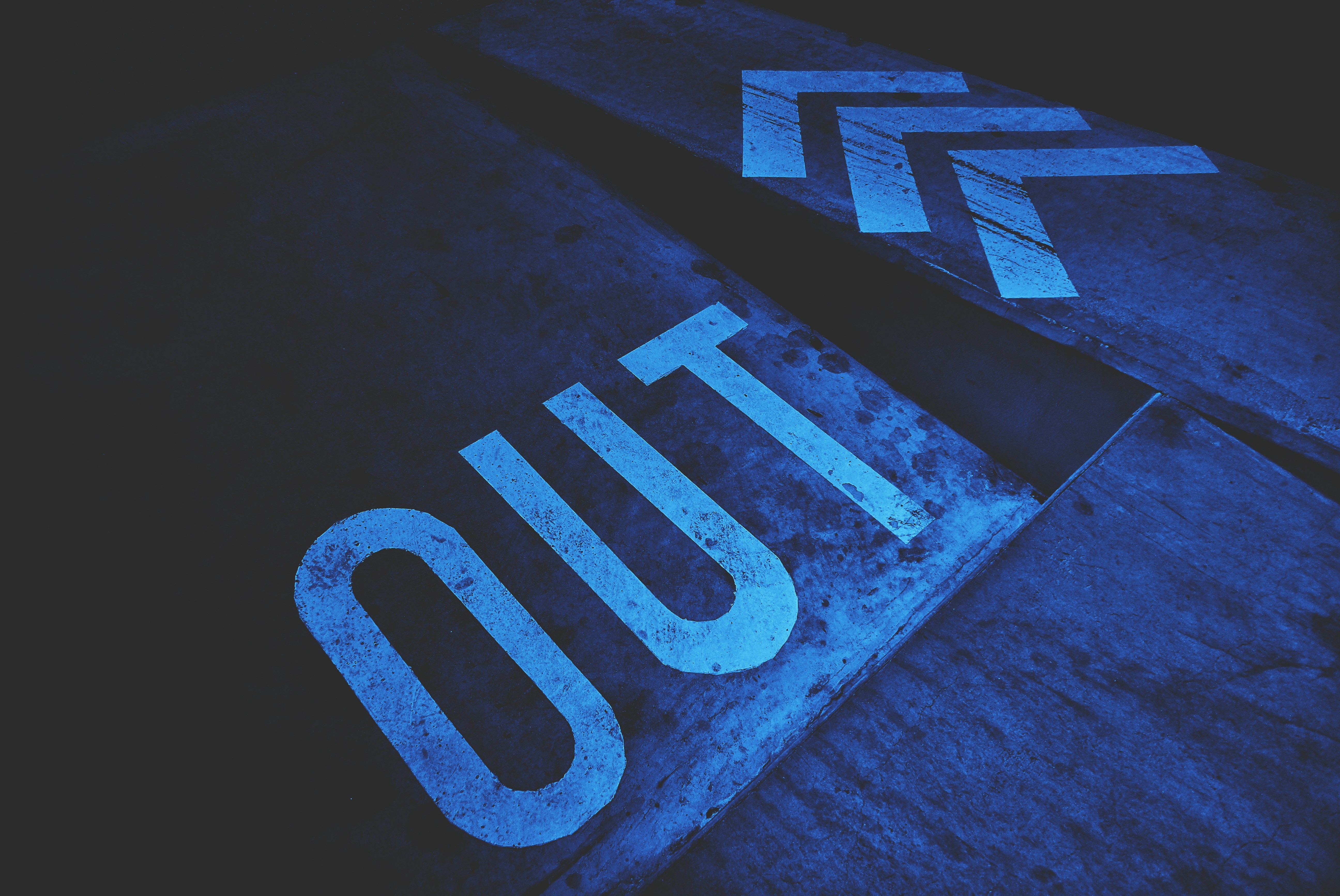 black and white letter m