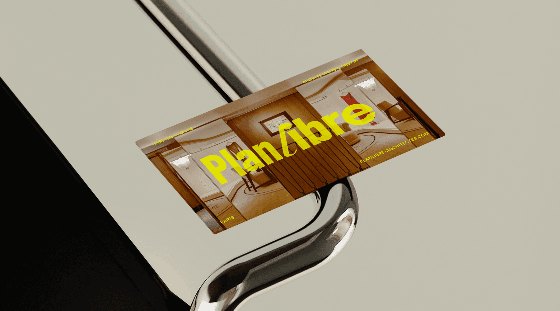 Two men in dress shirts stand against a striped background. One adjusts his tie, both look thoughtful and focused, conveying a professional tone.