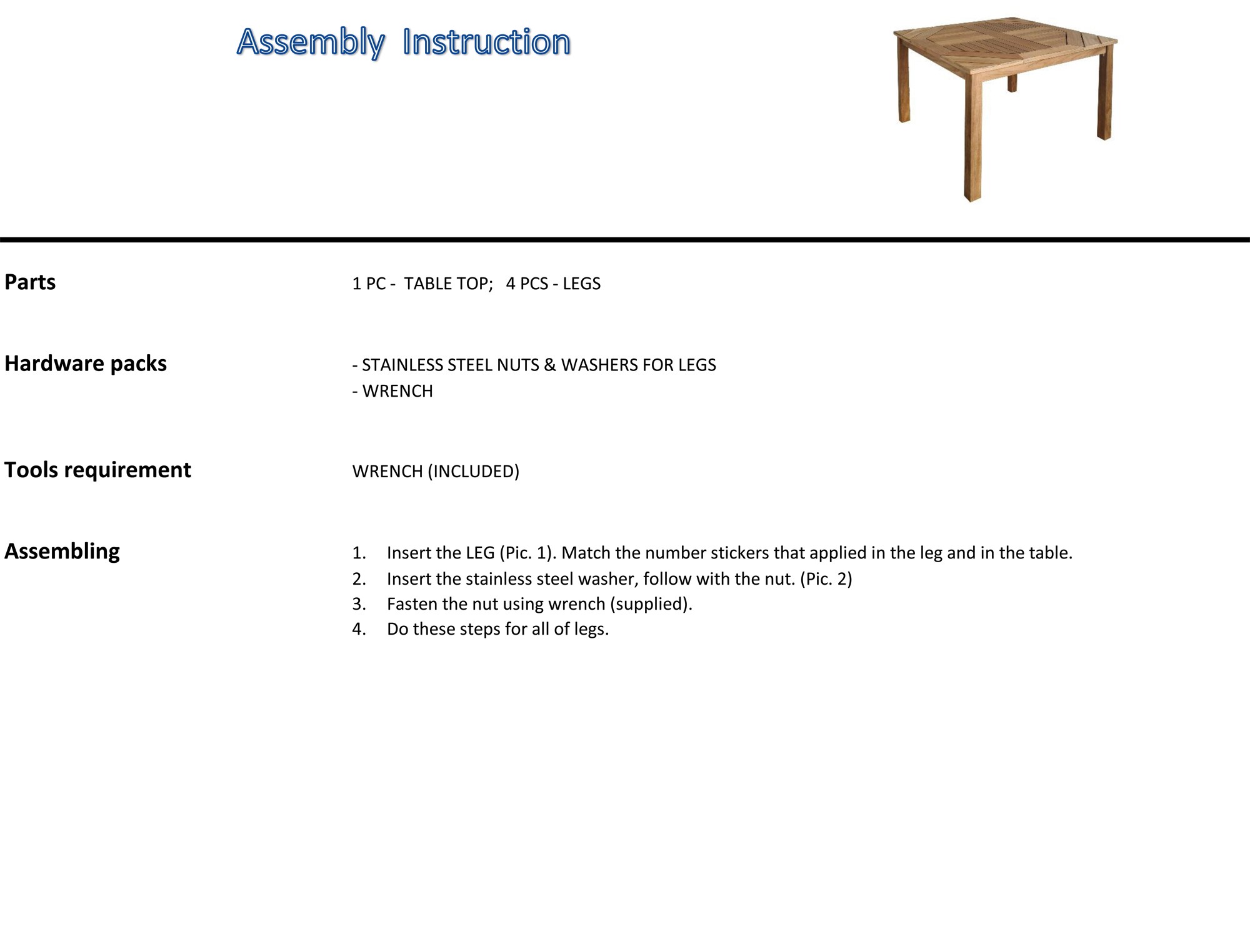 assembly