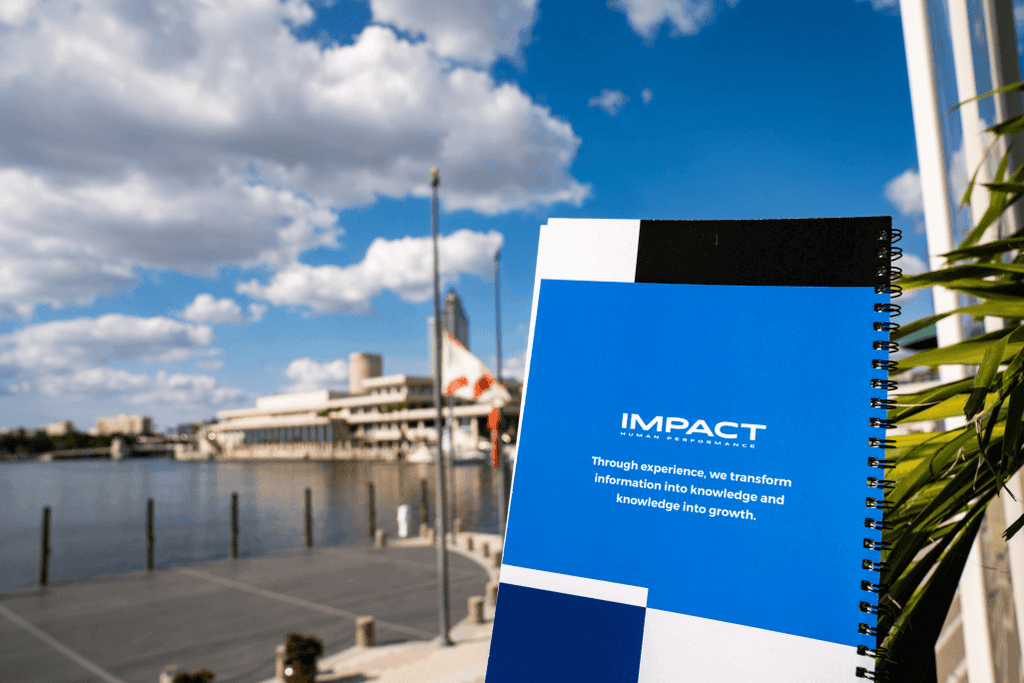 Impact Experience Workbook outside picture