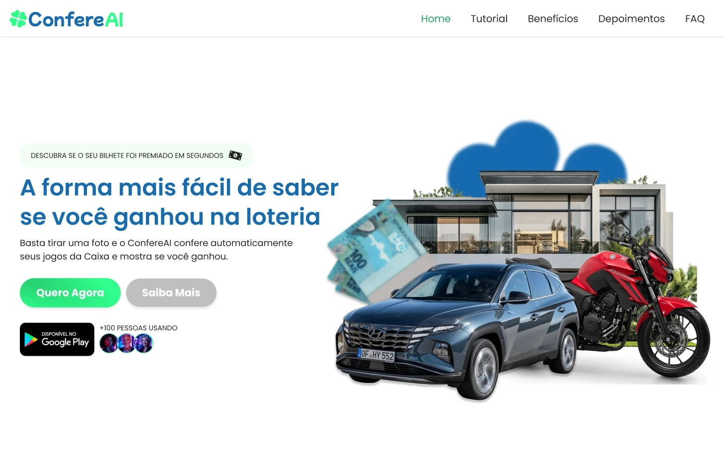 Demo de site ConfereAI