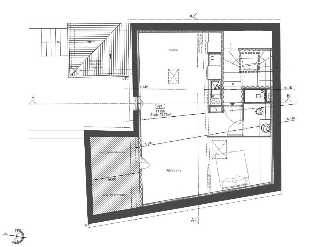 Plan Bureaux BAB & Logements 1
