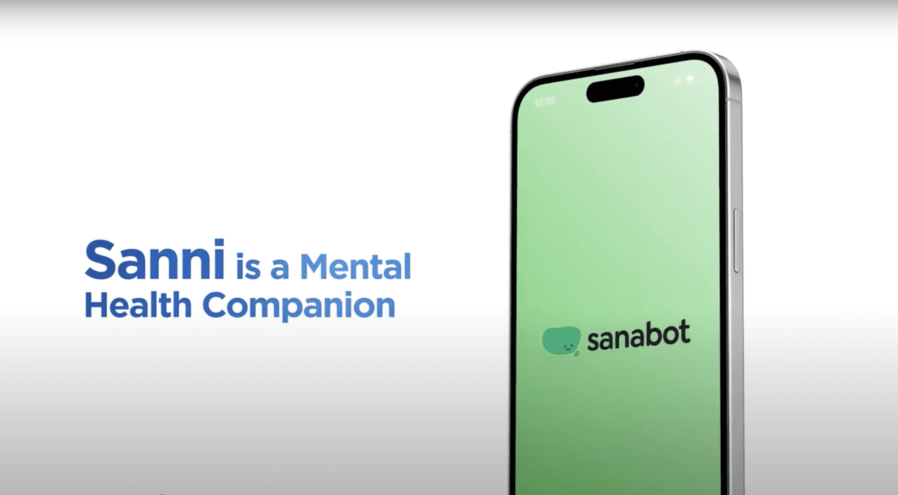 Sanni - AI Psychotherapist App Video