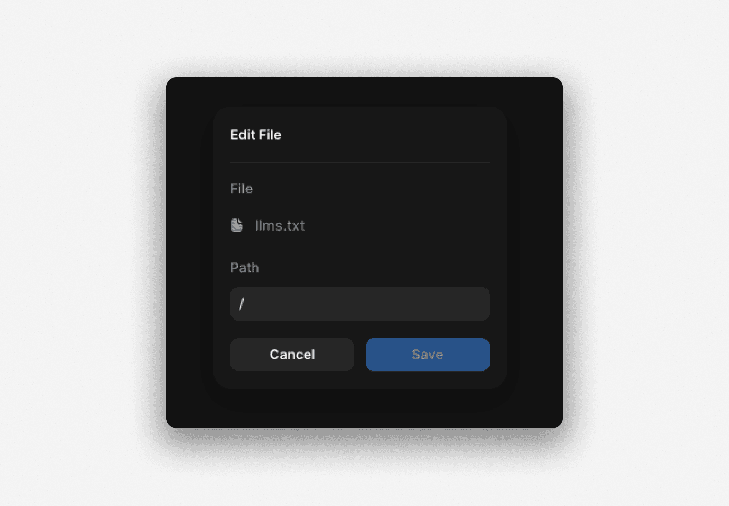 Framer Project files Panel