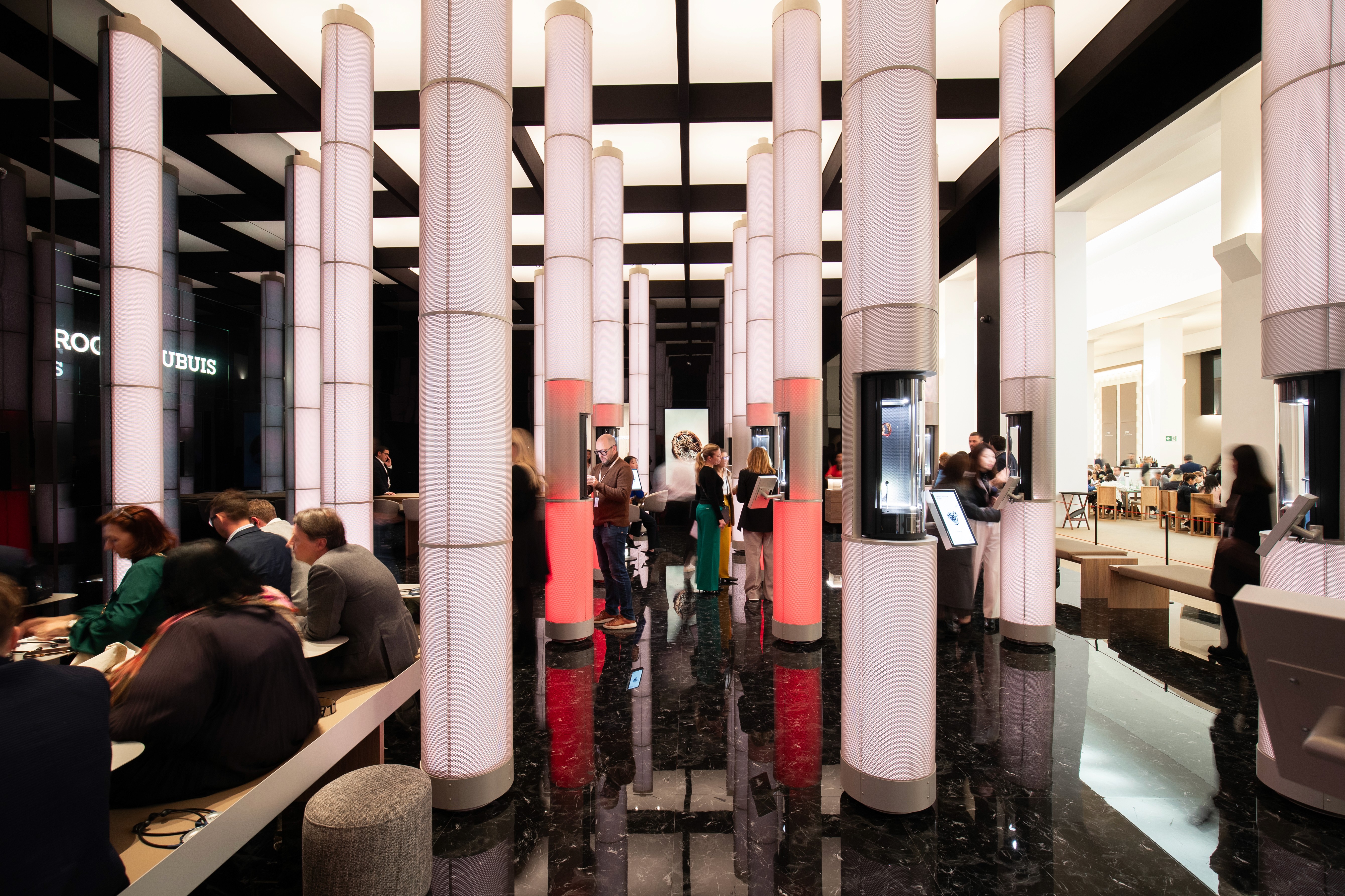 Roger Dubuis integrates 12 levitating showcases