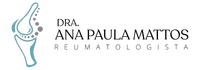 A logo for a doctor named ana paula mattos