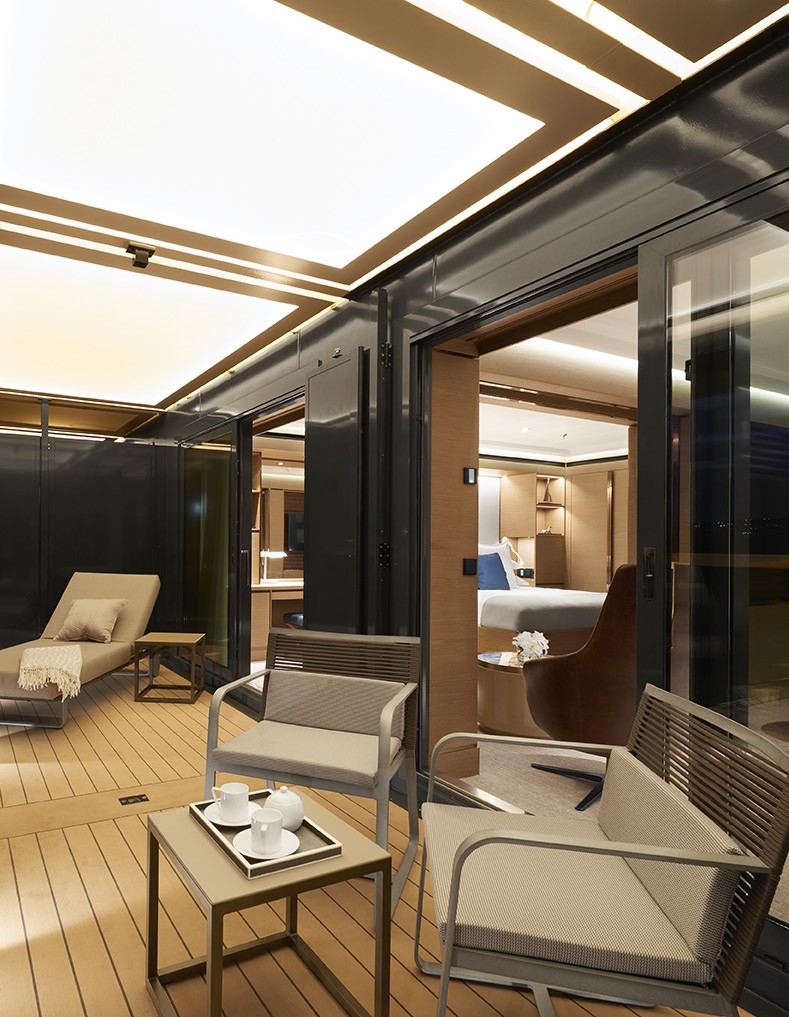 The suite range across the fleet