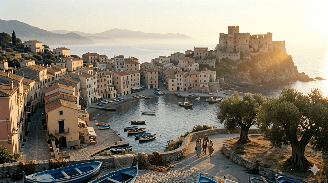 A drone view picture of One of the States in Europe