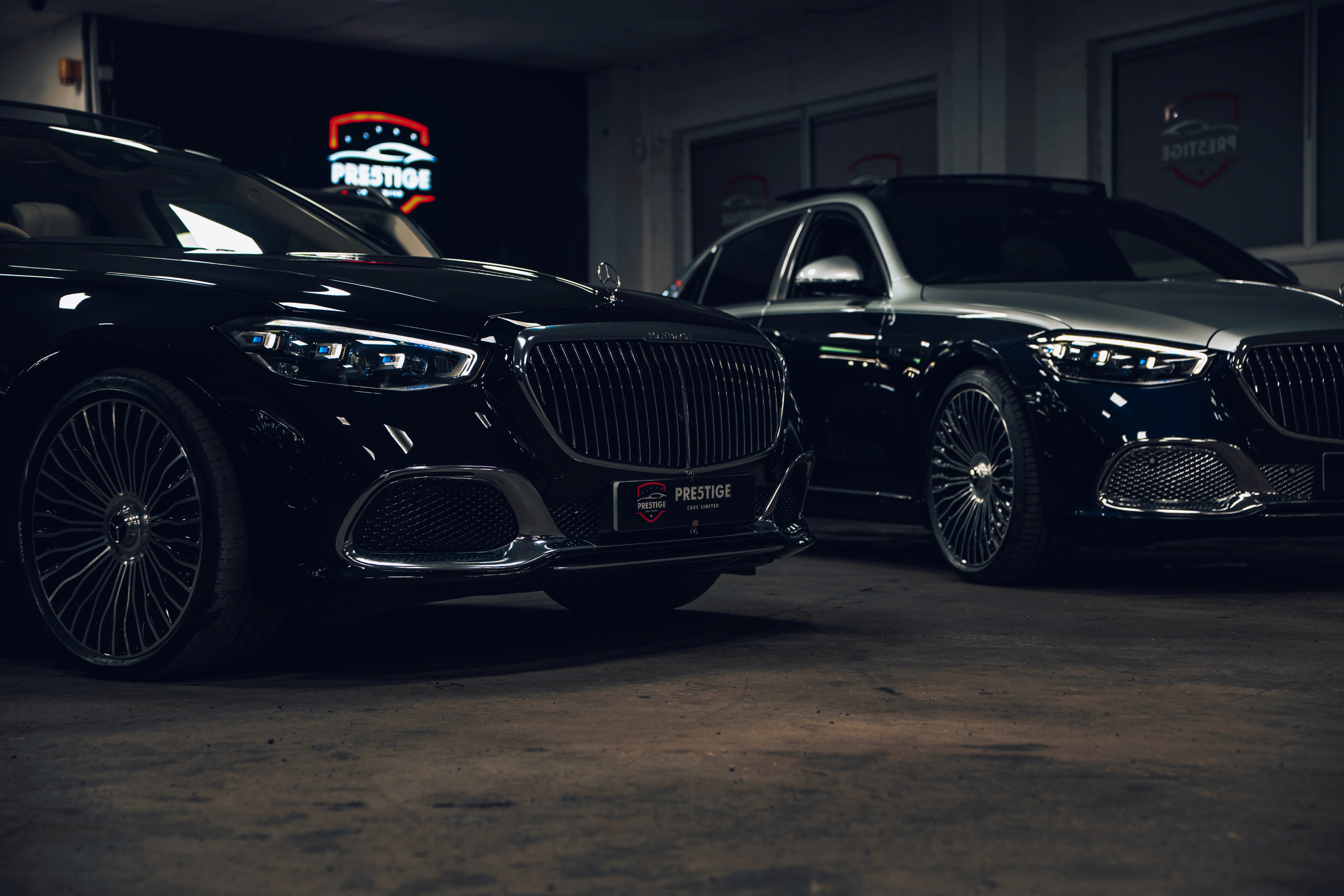 Mercedes Maybach Pair Shot