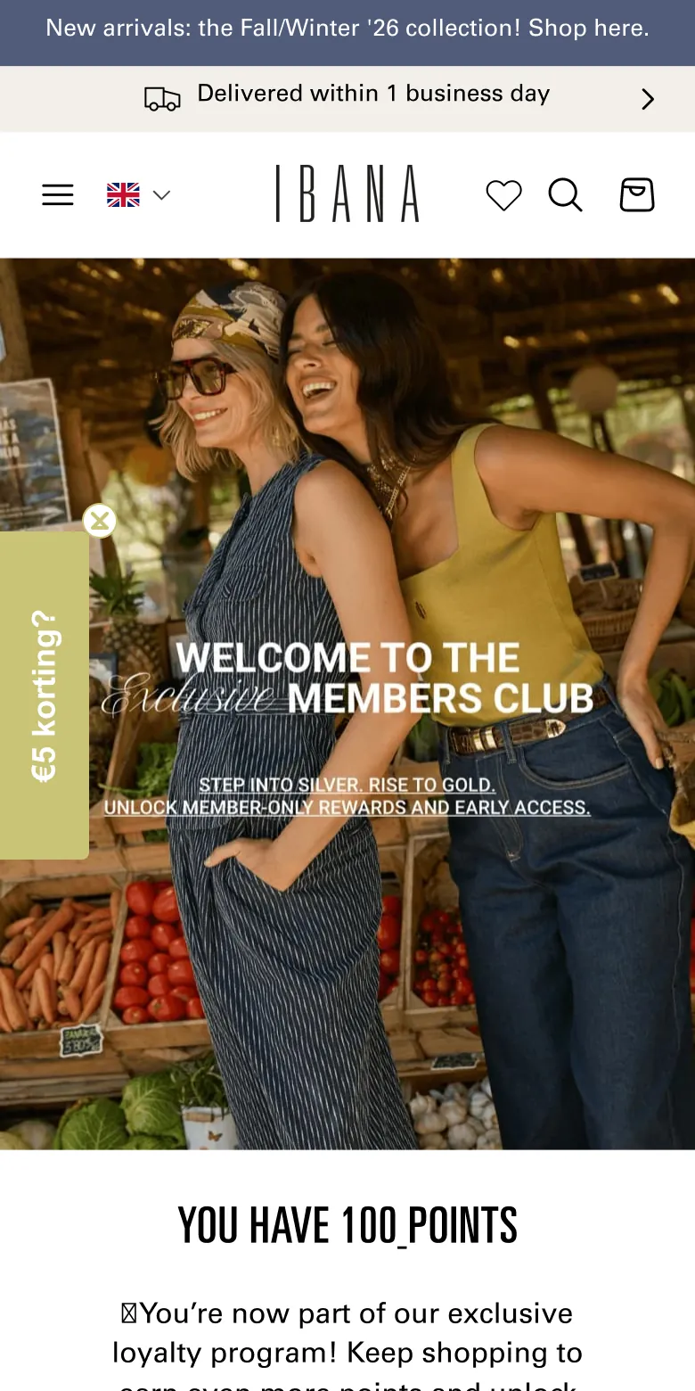 Branded loyalty program example