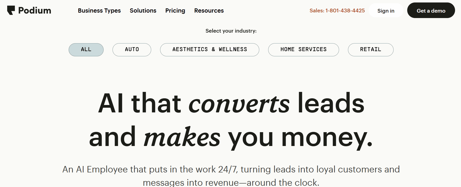 podium ai - AI Tools For Customer Success