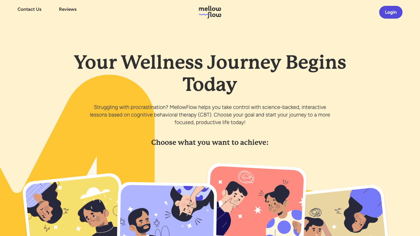 MellowFlow website screenshot