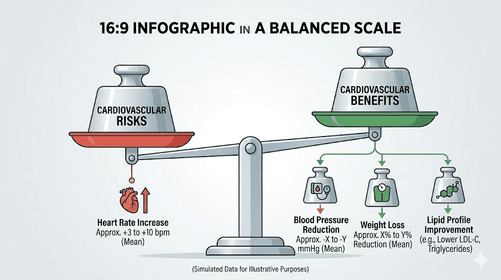 Retatrutide cardiovascular risk versus benefit balance comparison