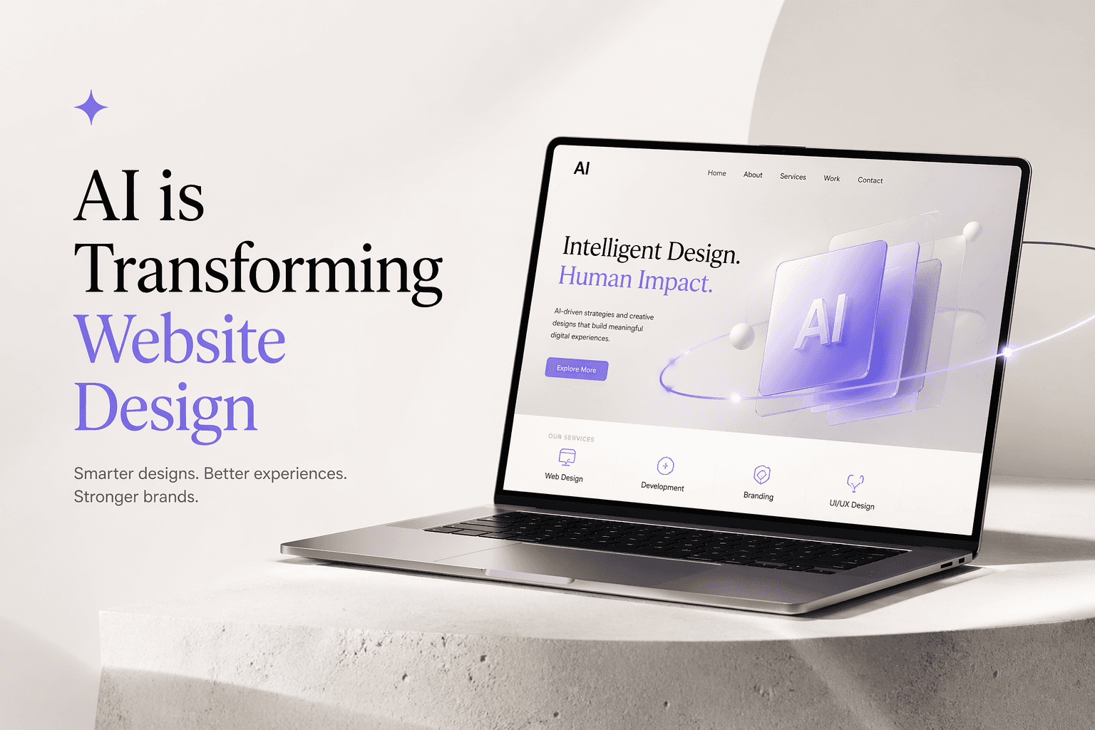 AI in web design