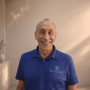 Dr. John, experienced medical doctor portrait in clinic setting
