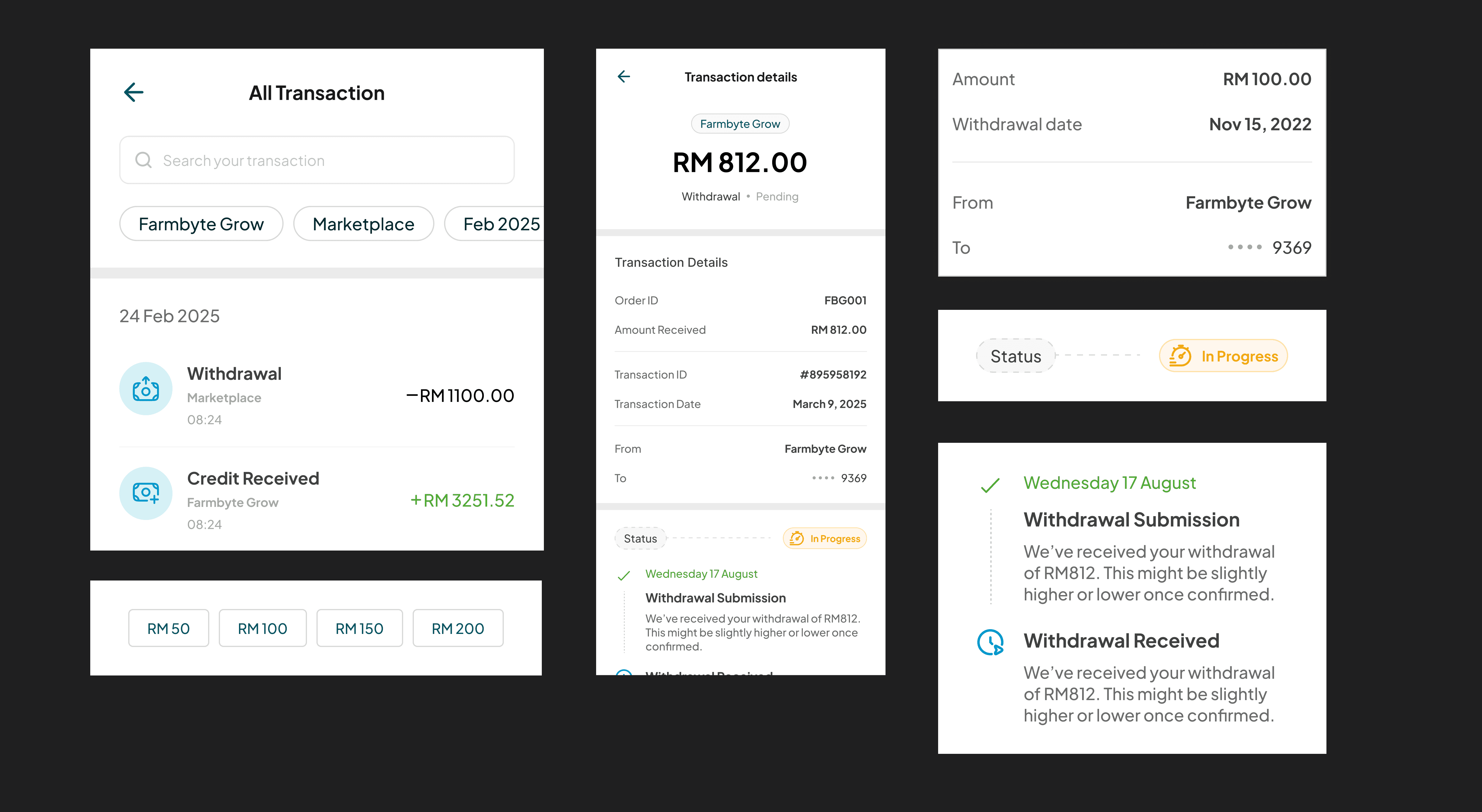 a series of brochures designed to look like a building