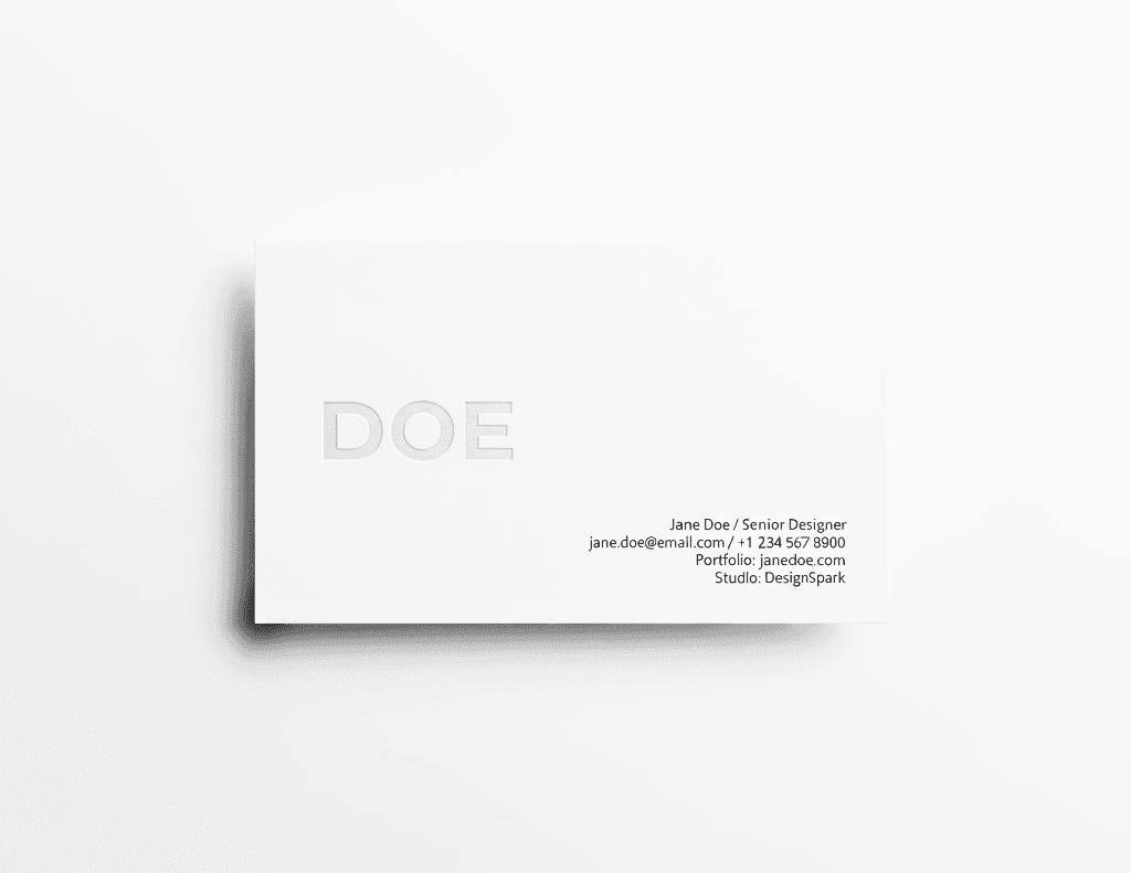 business card
