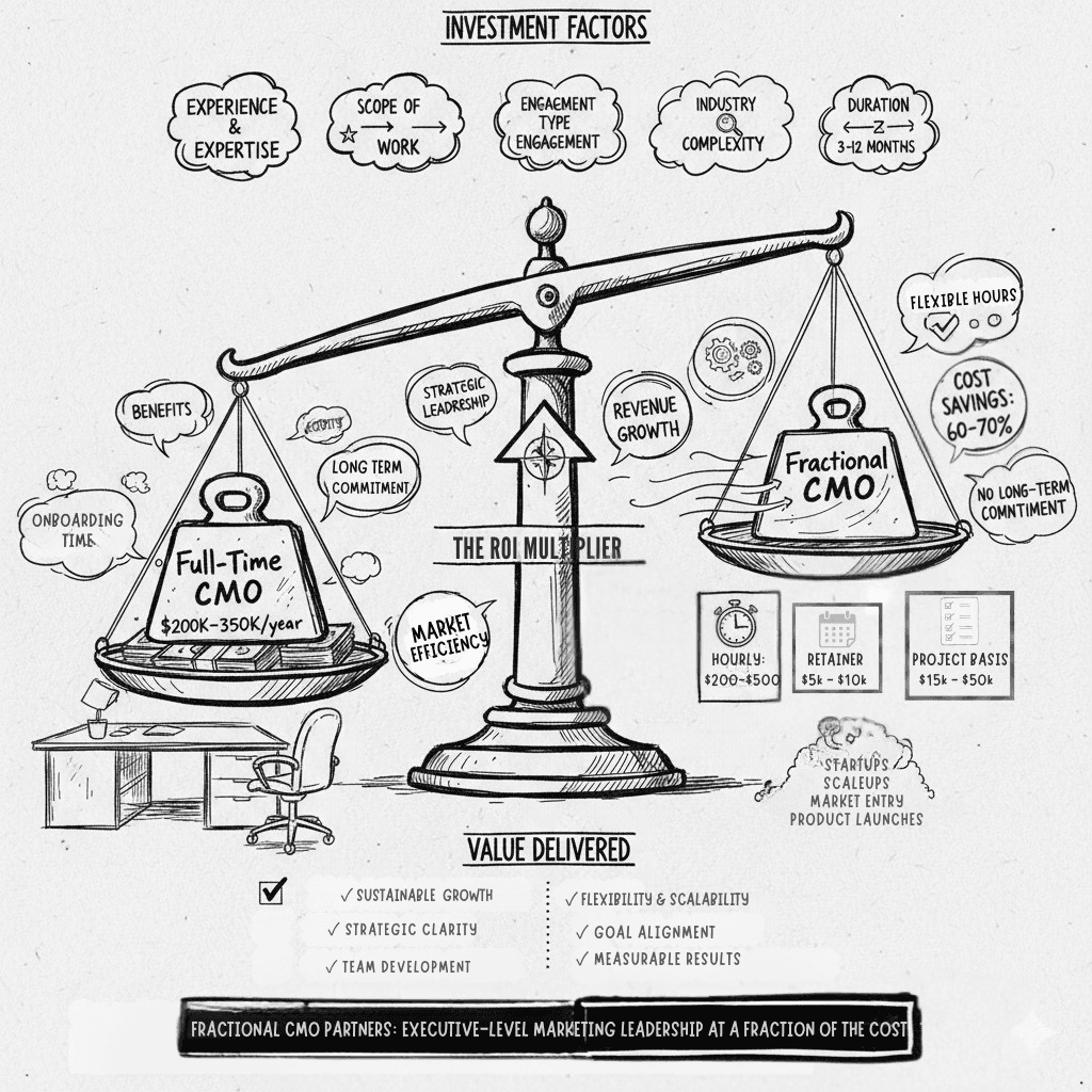 how much does a fractional cmo cost